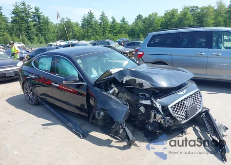 2021 Genesis G70 3.3T Awd из США, поврежденный, VIN KMTG74LE0MU070798